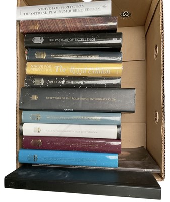 Lot 50 - Collection of Rolls-Royce Enthusiast Club Year books and Rolls-Royce Centenary book