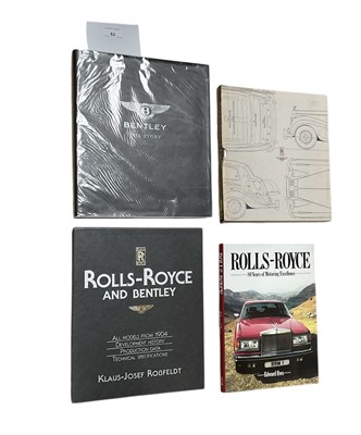 Lot 53 - Four Rolls-Royce and Bentley reference books