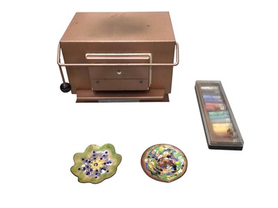 Lot 5163 - Uhlig enamelling kiln with accessories and pigments