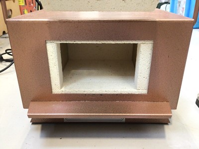 Lot 5163 - Uhlig enamelling kiln with accessories and pigments