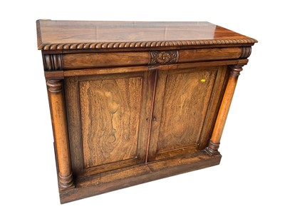 Lot 5394 - William IV rosewood chiffonier