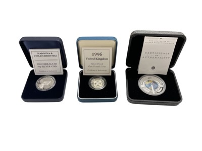 Lot 483 - World - Mixed silver proof coinage