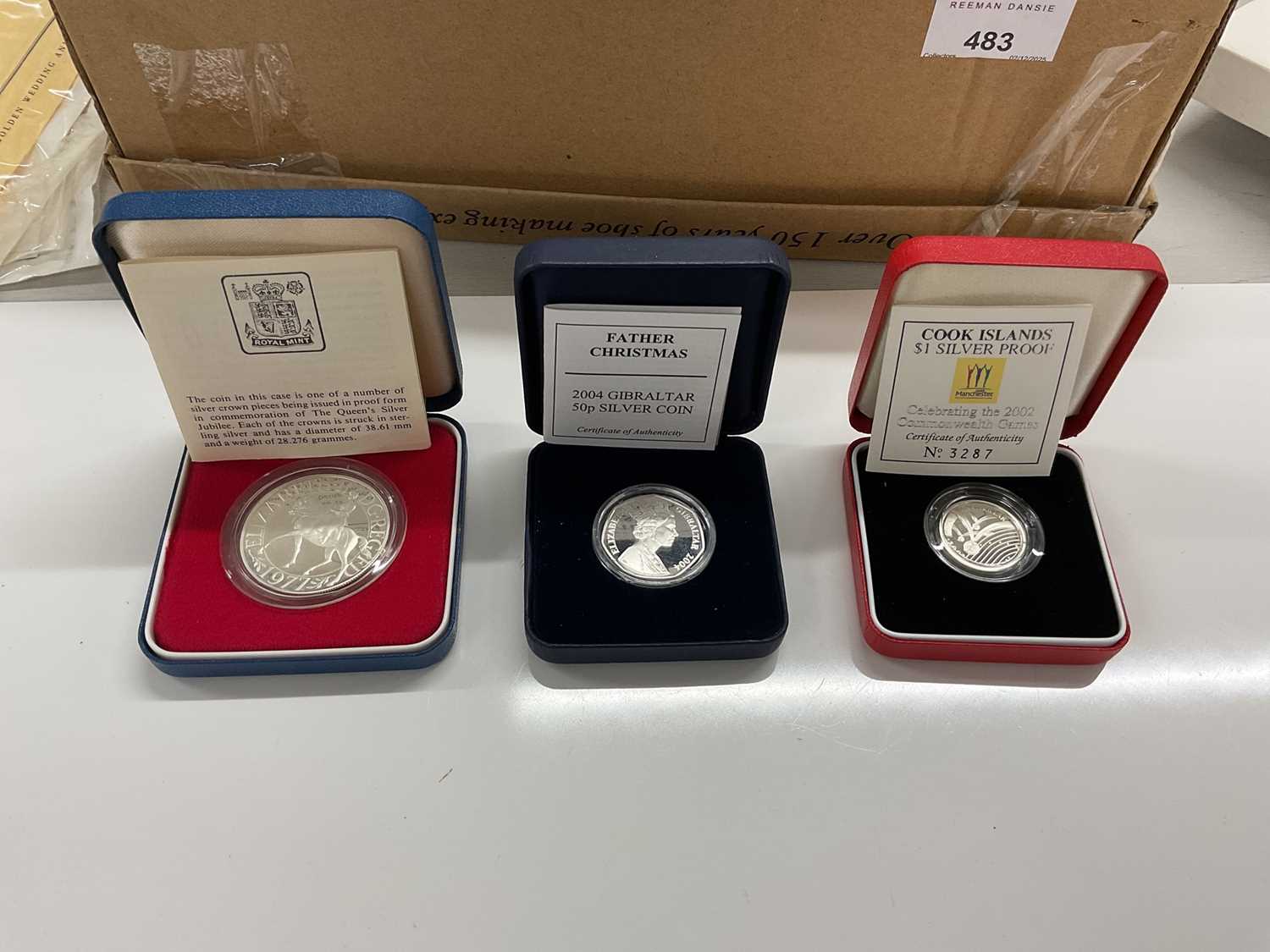 Lot 483 - World - Mixed silver proof coinage