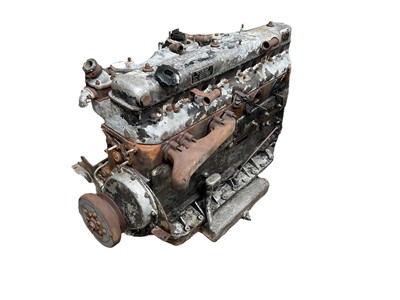 Lot 103 - 1950s Rolls-Royce B80 Straight Eight engine, together with related parts.