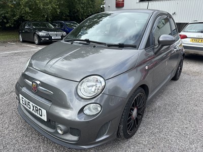 Lot 225 - 2015 Abarth 595 Turismo, 3dr, manual, hatchback, reg. no. EA15 XRO
