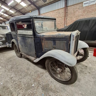 Lot 207 - 1933 Austin Seven RP 2 door Box Saloon, car no. B7 4257, chassis no. 170752, reg. no. ALG 814