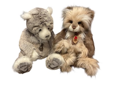 Lot 1702 - Charlie Bears Mercury and Graham both with tags.