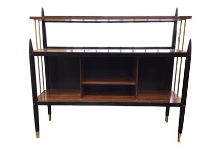 Lot 5363 - Art deco sideboard with ebonised surround 105.5cm wide x 96cm tall