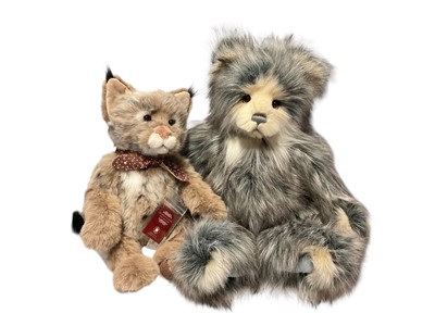 Lot 1709 - Charlie Bears Cubby Hole and Lachlan both with tags.