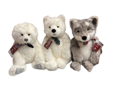Lot 1711 - Charlie Bears Tundra, Urma and Timberwolf both with tags.
