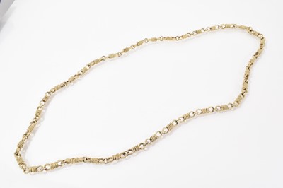 Lot 683 - Heavy 1970s gold chain