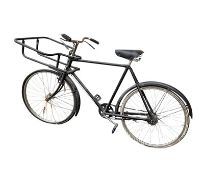 Lot 116 - Vintage Pashley shop bicycle with frame for a basket.