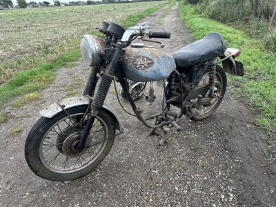 Lot 234 - 1969 BSA B25 250cc motorcycle, reg. no. KKX 760G. This classic bike formed part of our vendor's late husband's collection of classic motorcycles. According to DVLA records it was last taxed in 19...