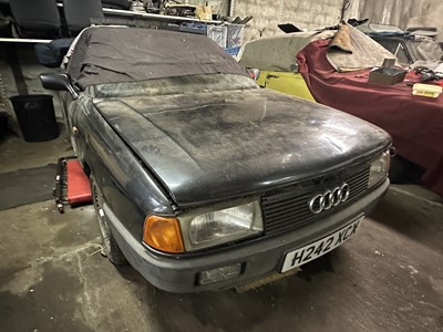 Lot 222 - 1991 Audi 80 Sport, reg. no. H242 XCX.