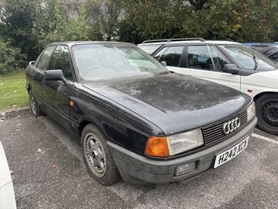 Lot 222 - 1991 Audi 80 Sport, reg. no. H242 XCX.