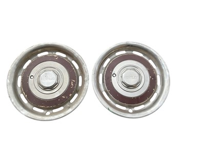 Lot 125 - Two Bentley T Series wheel trims, (2).