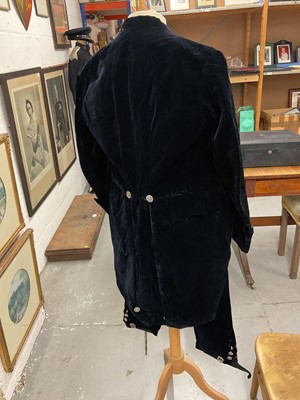 Lot 72 - Fine Edwardian High Sheriff's uniform with sword, in original tin trunk