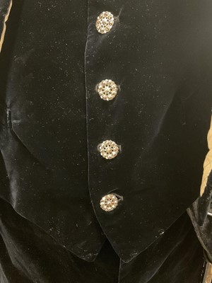 Lot 72 - Fine Edwardian High Sheriff's uniform with sword, in original tin trunk