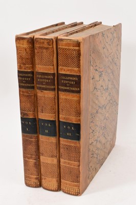 Lot 901 - The History and Antiquities of the County of Somerset, Rev. John Collinson, three volumes