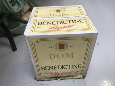 Lot 5183 - Benedictine liqueur - four 500ml bottles in case