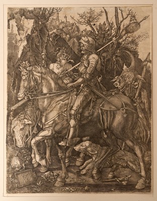 Lot 954 - After Albrecht Durer, (1471-1528) - 'Knight, Death and the Devil'