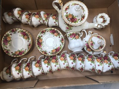 Lot 5216 - Collection of Old Country Roses tea set and a similar tea set