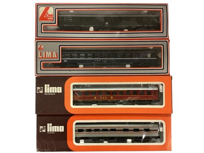 Lot 1766 - Lima HO Gauge DB and other foreign liveries, boxed (12)