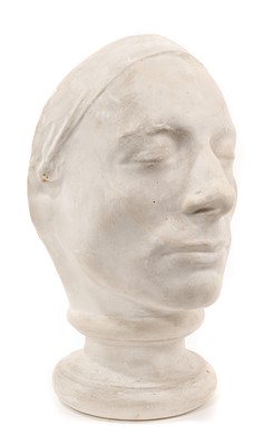 Lot 902 - After Benjamin Robert Haydon (1786-1846) plaster John Keats life mask