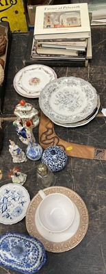 Lot 161 - Group of decorative ceramics including Staffordshire etc