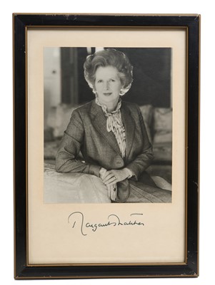 Lot 34 - The Rt. Hon. Baroness Margaret Thatcher, signed presentation portrait photograph