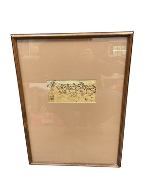 Lot 1183 - After Auguste Rodin - Horse race with MR (Musée Rodin) stamp and numbered 849, 'Procede Jacomet' blind stamp