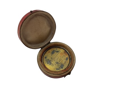 Lot 963 - Victorian silver gilt medallion inscribed from the Governor of Christs Hospital