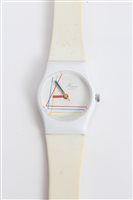 Lot 3451 - Ladies' Hermes Quartz wristWatches on white...