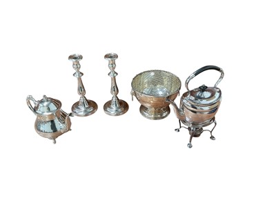 Lot 5127 - Collection of silver plate.