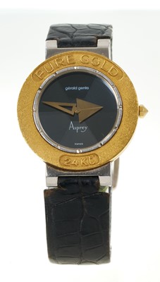 Lot 769 - Asprey Gerald Genta 'Pure Gold' quartz wristwatch