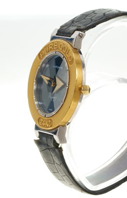 Lot 769 - Asprey Gerald Genta 'Pure Gold' quartz wristwatch