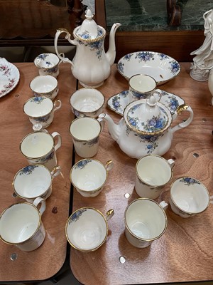 Lot 5178 - Royal Albert Moonlight Rose part tea and coffee set