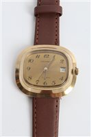 Lot 3455 - 1970s gentlemen's Hermes Calendar wristWatches...