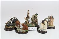 Lot 2212 - Selection of Country Artists sculpture -...