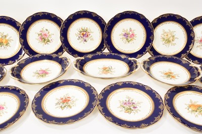 Lot 270 - Coalport dessert service