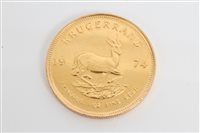 Lot 3477 - Coins - South Africa - Krugerrand - 1974