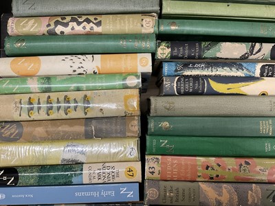 Lot 1301 - New Naturalist, twenty four titles, including early and first editions. Provenance: Estate of John Burton (1944-2022), renowned conservationist and ecologist, founder of the World Wide Land Cons...
