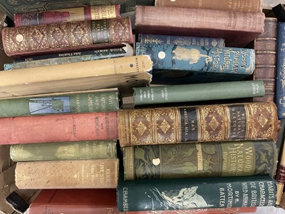 Lot 1304 - Collection of natural history and collectible books. (2 boxes)