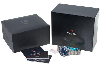 Lot 755 - Rare Tudor Black Bay 58 limited edition Platinum Jubilee Royalty And Specialist Protection Automatic wristwatch