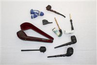 Lot 4255 - Early 20th century well-Carsved novelty briar...