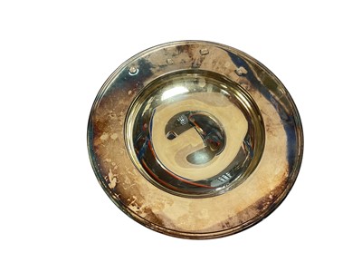 Lot 110 - Contemporary silver Armada dish (Sheffield 1994)