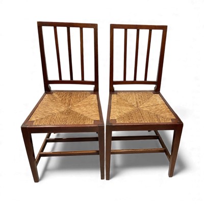 Lot 5361 - Set 6 Edwardian 1902 Coronation chairs and pair matching carvers