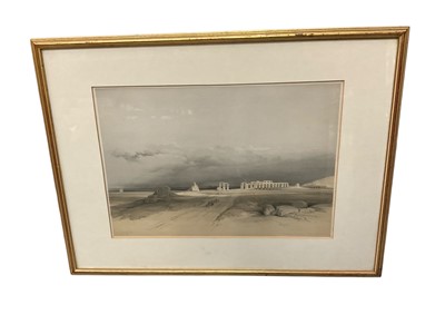 Lot 1180 - After David Roberts, lithograph, glazed frame
