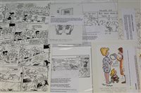 Lot 2429 - 1980s / 1990s strip Carstoons - original...