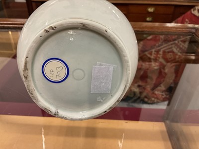 Lot 68 - Worcester water guglet, decorated in gilt, circa 1765